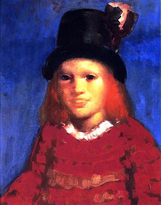 Little Girl in a Top Hat