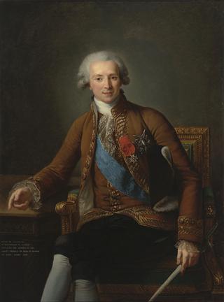 Portrait of Comte de Vaudreuil