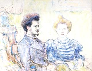 朱利安·莱克勒克夫妇的肖像