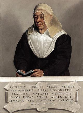 卢克雷齐亚·阿格拉迪·维托娃修道院院长画像