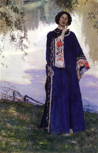Portrait of Ekaterina Nesterova