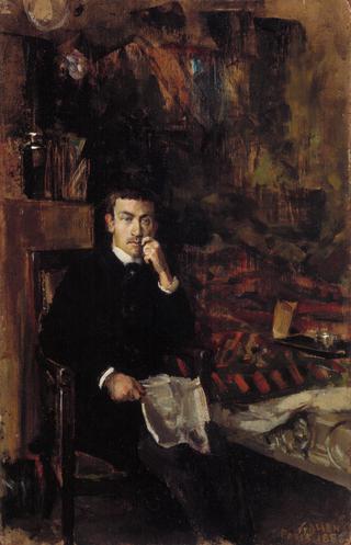 Bohème, Portrait of the Painter Adam Dørnberger