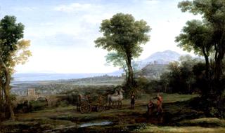 Landscape with Saint Philip Baptising the Eunuch
