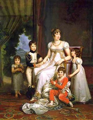 Caroline Murat and her Children