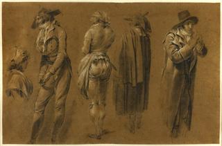 Study for The Speculators at the Palais Royal