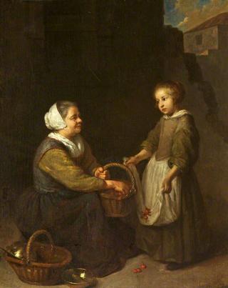 Cherry Woman with a Child