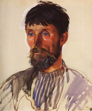 Portrait of Peasant I.D. Golubev