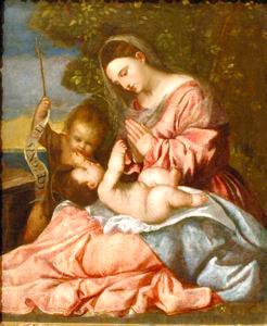 Madonna and Child with the Infant John the Baptist