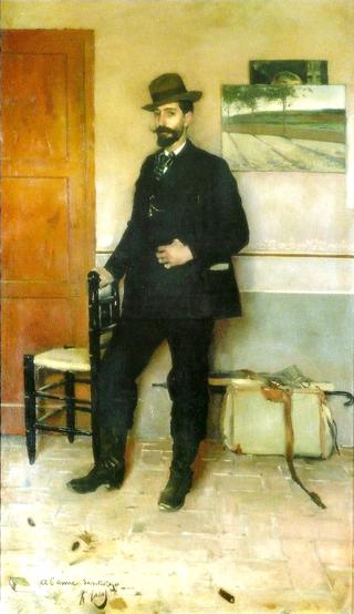 Portrait of Santiago Rusiñol