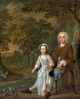 威廉·埃利斯和他的女儿伊丽莎白