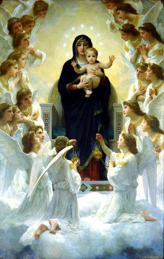 The Virgin with angels