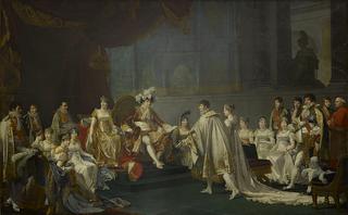 Marriage of prince Jérôme Bonaparte and Frédérique-Catherine de Wurtemberg