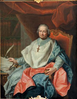 Portrait of Mgr Joachim Colbert de Croissy, Bishop of Montpellier