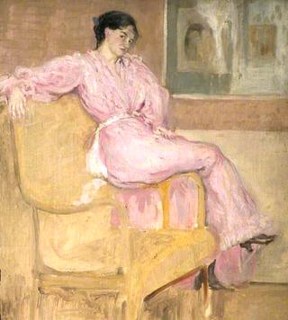 Mrs Conder in Pink