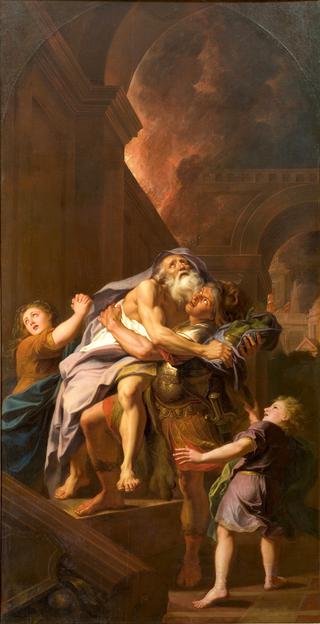 The Aeneid - Aeneas Carrying his Father Anchises
