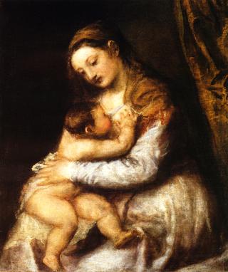 圣母哺育婴儿基督