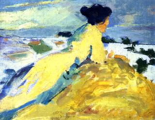 Woman on a Dune