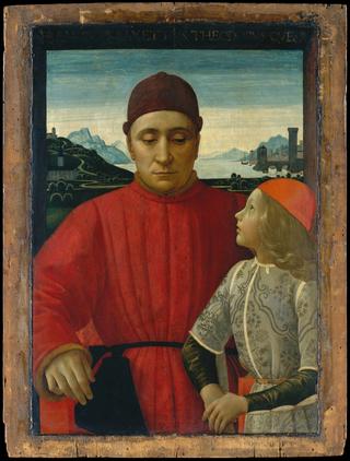 弗朗西斯科·萨塞蒂和他的儿子西奥多
