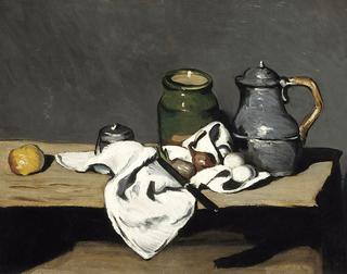 Still life with kettle