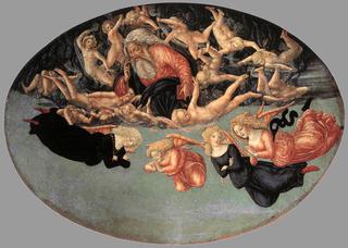 Nativity (Lunette: God the Father with Angels)