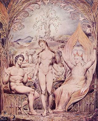 大天使拉斐尔与亚当和夏娃