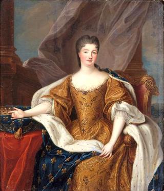 Portrait of Marie Anne de Bourbon as Princess of Condé