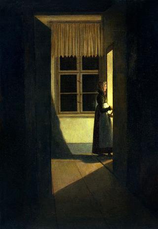 The Woman with the Candlestick