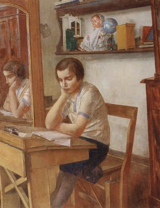Girl at the Desk