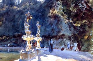 佛罗伦萨：喷泉，博博利花园