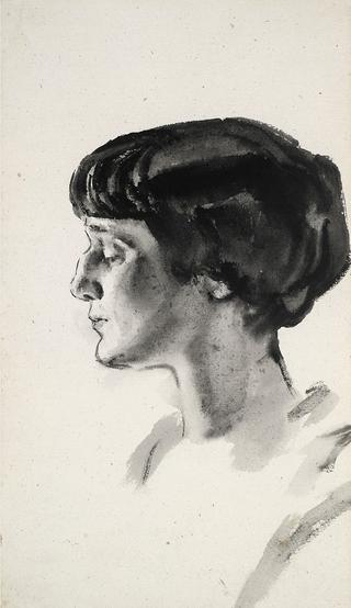 安娜·阿克玛托娃的肖像