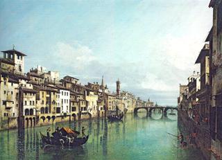 The Arno towards the Ponte Santa Trinitá