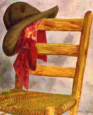 Still Life, Hat on Chair