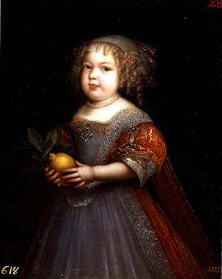 Portrait of Princess Marie Thérèse of France