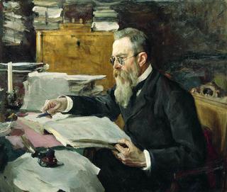 Portrait of Composer Nikolai Rimsky-Korsakov
