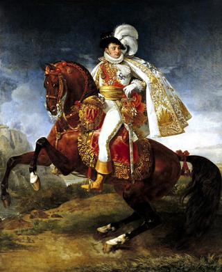 Equestrian Portrait of Jerome Bonaparte