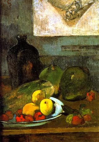Still LIfe with Delacroix Drawing