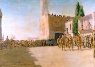The Allies Entering Jerusalem, 11 December 1917....