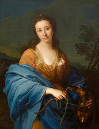 莎拉·莱蒂乌利埃的肖像，费瑟斯顿霍夫人，戴安娜