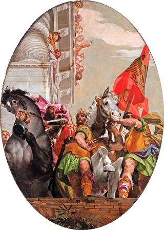 圣塞巴斯蒂亚诺（天花板）-以斯帖的故事-莫德猜的胜利