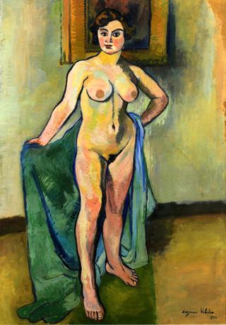 Large Nude with Painting