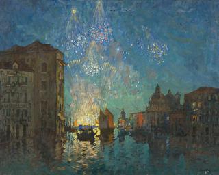 Fireworks in Venice