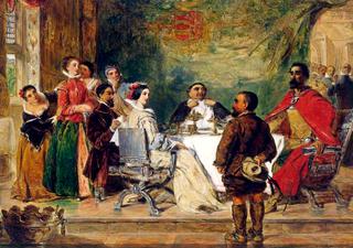 桑乔·潘扎给公爵和公爵夫人讲了一个故事（来自塞万提斯的《堂吉诃德》）
