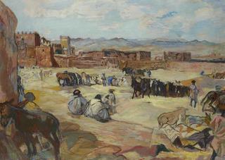Market Day in a Ksar (Southern Morocco)