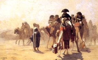 General Bonaparte with His Military Staff in Egypt