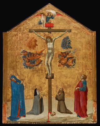Christ on the Cross with the Virgin and Saints