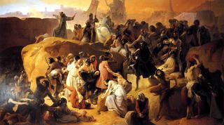 Crusaders near Jerusalem