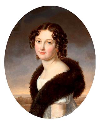 Portrait of Elena Zavadovskaya