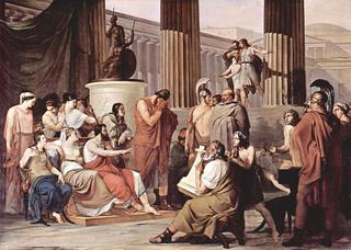 Ulysses at the court of Alcinous