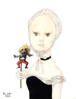 Girl with a Mexican Doll