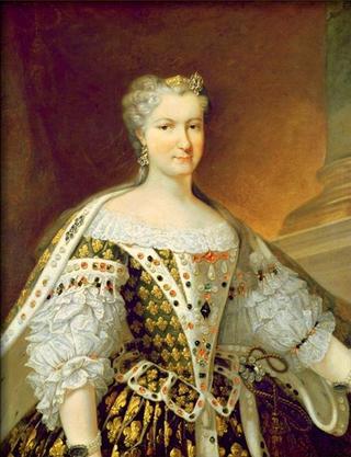 Portrait of Maria Leszczynska, Queen of France